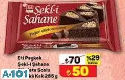 ETİ PAYKEK ŞEKL-İ ŞAHANE ÇİKOLATA SOSLU FINDIKLI KEK 285 G